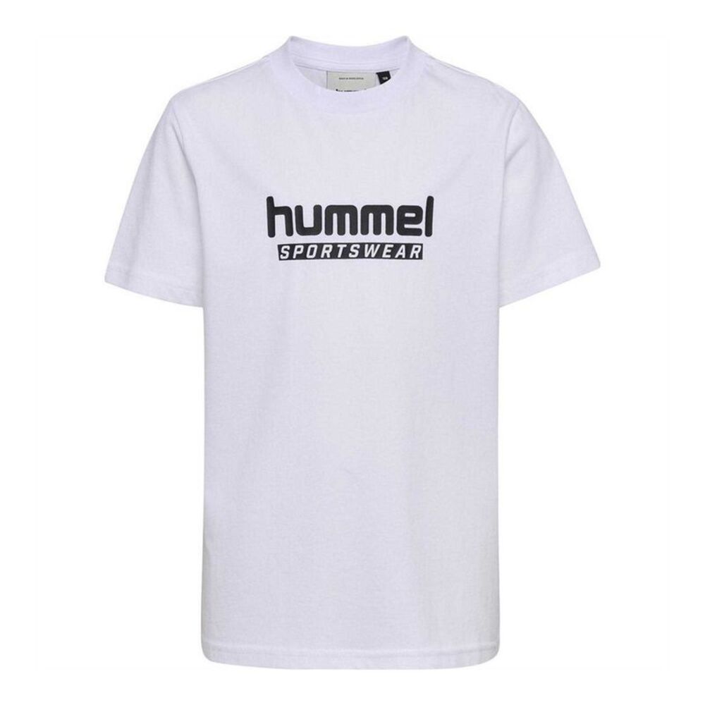 Hummel Childrens/Kids Base Logo T-Shirt / White